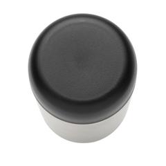 Vue Mug isotherme en acier inoxydable recyclé certifié RCS Brew de couleur gris| Krokrodeal