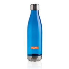 Vue Bouteille d'eau étanche avec bouchon en acier de couleur bleu| Krokrodeal