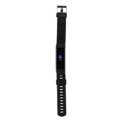 Vue Montre Sense Fit avec fréquence cardiaque en TPU recyclé RCS de couleur noir| Krokrodeal