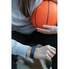 Vue Montre Sense Fit avec fréquence cardiaque en TPU recyclé RCS de couleur noir| Krokrodeal
