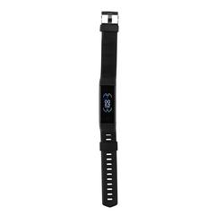 Vue Montre Sense Fit avec fréquence cardiaque en TPU recyclé RCS de couleur noir| Krokrodeal