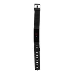 Vue Montre Sense Fit avec fréquence cardiaque en TPU recyclé RCS de couleur noir| Krokrodeal