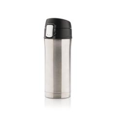Vue Mug à verrouillage facile de couleur gris| Krokrodeal