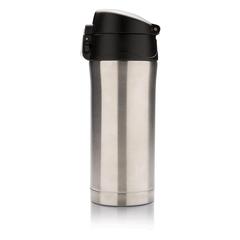 Vue Mug à verrouillage facile de couleur gris| Krokrodeal
