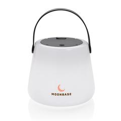 Vue Lampe d'extérieur en plastique recyclé RCS SolarGlow de couleur blanc| Krokrodeal