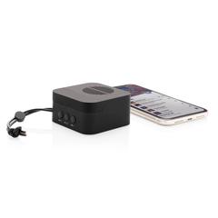 Vue Enceinte sans fil 5W Aria de couleur noir| Krokrodeal