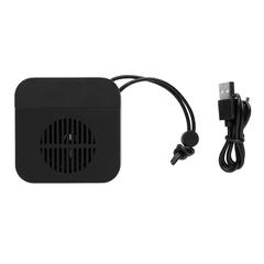 Vue Enceinte sans fil 5W Aria de couleur noir| Krokrodeal