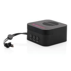 Vue Enceinte sans fil 5W Aria de couleur noir| Krokrodeal