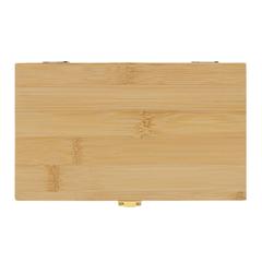 Vue Ensemble d'outils en bambou 21 pièces Carvine de couleur marron| Krokrodeal