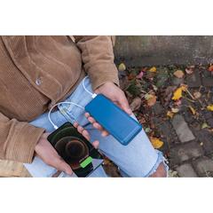 Vue Powerbank 20.000 mAh 18W Pd Urban Vitamin Pasadena de couleur bleu| Krokrodeal