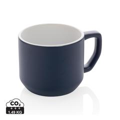 Vue Mug céramique moderne de couleur bleu| Krokrodeal
