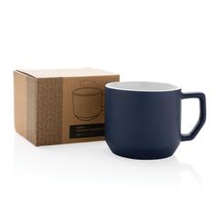 Vue Mug céramique moderne de couleur bleu| Krokrodeal