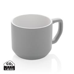 Vue Mug céramique moderne de couleur gris| Krokrodeal