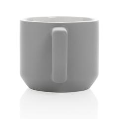 Vue Mug céramique moderne de couleur gris| Krokrodeal