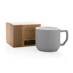 Vue Mug céramique moderne de couleur gris| Krokrodeal
