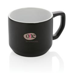 Vue Mug céramique moderne de couleur blanc| Krokrodeal