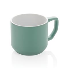 Vue Mug céramique moderne de couleur vert| Krokrodeal