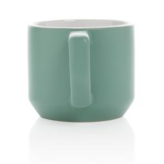 Vue Mug céramique moderne de couleur vert| Krokrodeal