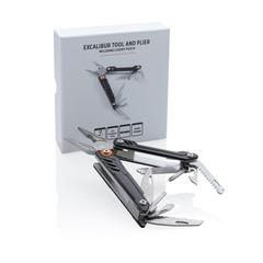 Vue Outil multifonctions et pince Excalibur de couleur noir| Krokrodeal