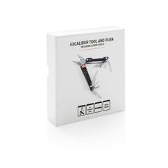 Vue Outil multifonctions et pince Excalibur de couleur noir| Krokrodeal