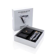 Vue Outil multifonctions et pince Excalibur de couleur noir| Krokrodeal
