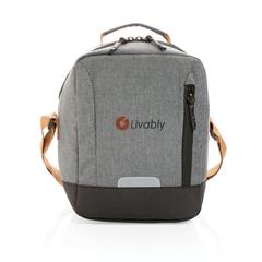 Vue Sac isotherme Urban Plein air Impact AWARE™ de couleur gris| Krokrodeal
