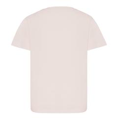 Vue T-shirt pour enfants en coton recyclé Iqoniq Koli de couleur rose| Krokrodeal