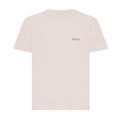 Vue T-shirt pour enfants en coton recyclé Iqoniq Koli de couleur rose| Krokrodeal