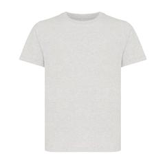 Vue T-shirt pour enfants en coton recyclé Iqoniq Koli de couleur gris| Krokrodeal