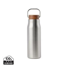 Vue VINGA Bouteille isotherme 300 ml en acier RCS Ciro de couleur gris| Krokrodeal
