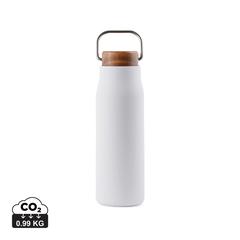 Vue VINGA Bouteille isotherme 300 ml en acier RCS Ciro de couleur blanc| Krokrodeal