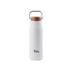 Vue VINGA Bouteille isotherme 300 ml en acier RCS Ciro de couleur blanc| Krokrodeal