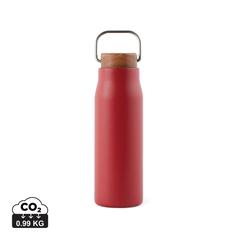 Vue VINGA Bouteille isotherme 300 ml en acier RCS Ciro de couleur rouge| Krokrodeal