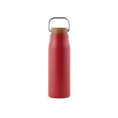 Vue VINGA Bouteille isotherme 300 ml en acier RCS Ciro de couleur rouge| Krokrodeal