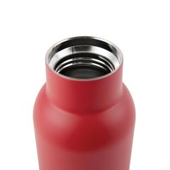 Vue VINGA Bouteille isotherme 300 ml en acier RCS Ciro de couleur rouge| Krokrodeal