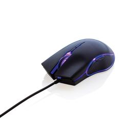 Vue Souris gaming RGB de couleur noir| Krokrodeal