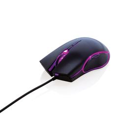 Vue Souris gaming RGB de couleur noir| Krokrodeal