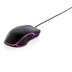 Vue Souris gaming RGB de couleur noir| Krokrodeal
