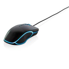 Vue Souris gaming RGB de couleur noir| Krokrodeal