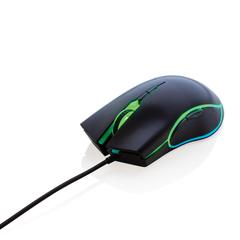 Vue Souris gaming RGB de couleur noir| Krokrodeal