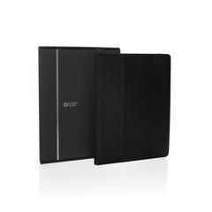 Vue Conférencier A4 AWARE™ Swiss Peak Script de couleur noir| Krokrodeal