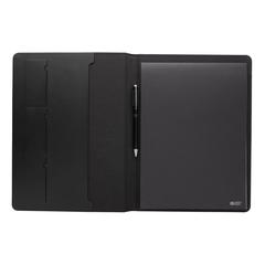 Vue Conférencier A4 AWARE™ Swiss Peak Script de couleur noir| Krokrodeal