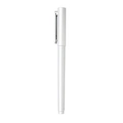 Vue Stylo X6 à capuchon avec encre ultra glissante de couleur blanc| Krokrodeal