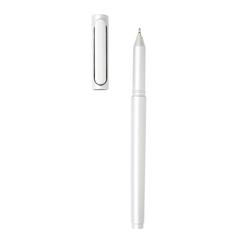 Vue Stylo X6 à capuchon avec encre ultra glissante de couleur blanc| Krokrodeal