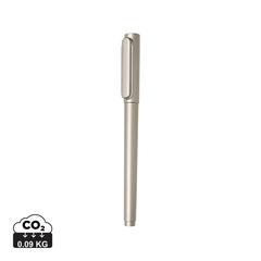 Vue Stylo X6 à capuchon avec encre ultra glissante de couleur gris| Krokrodeal