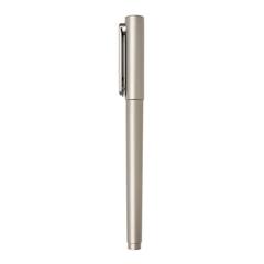 Vue Stylo X6 à capuchon avec encre ultra glissante de couleur gris| Krokrodeal