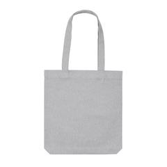 Vue Sac tote en toile recyclée et non teintée Impact AWARE™ de couleur gris| Krokrodeal