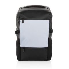 Vue Sac à dos ordinateur 15.6" réfléchissant et résistant à leau de couleur noir| Krokrodeal