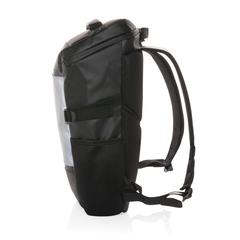 Vue Sac à dos ordinateur 15.6" réfléchissant et résistant à leau de couleur noir| Krokrodeal