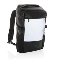 Vue Sac à dos ordinateur 15.6" réfléchissant et résistant à leau de couleur noir| Krokrodeal